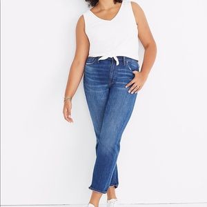 Madewell high rise slim Boy Jean